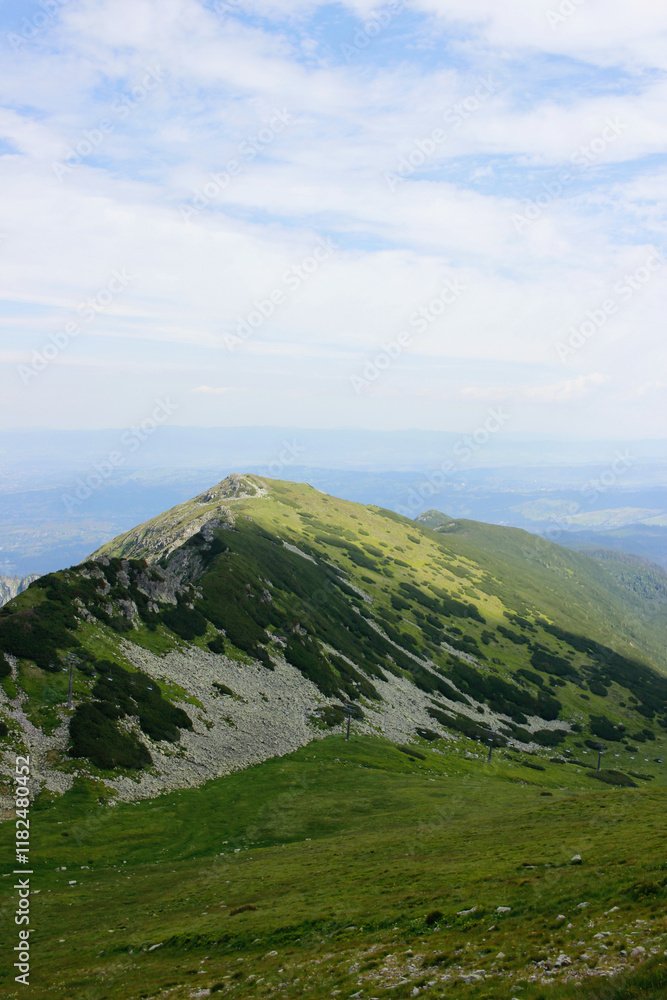 Fototapeta premium view of the mountain