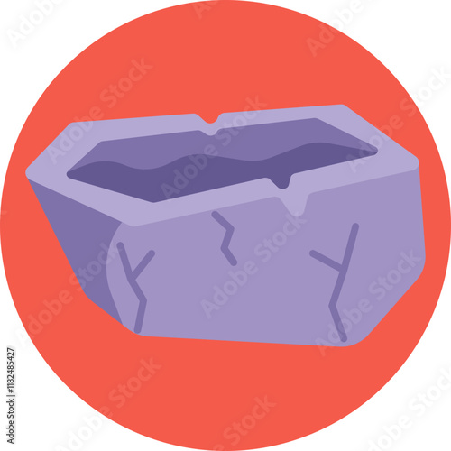 A crude stone, the cornerstone of early craftsmanship and ingenuity in human history.