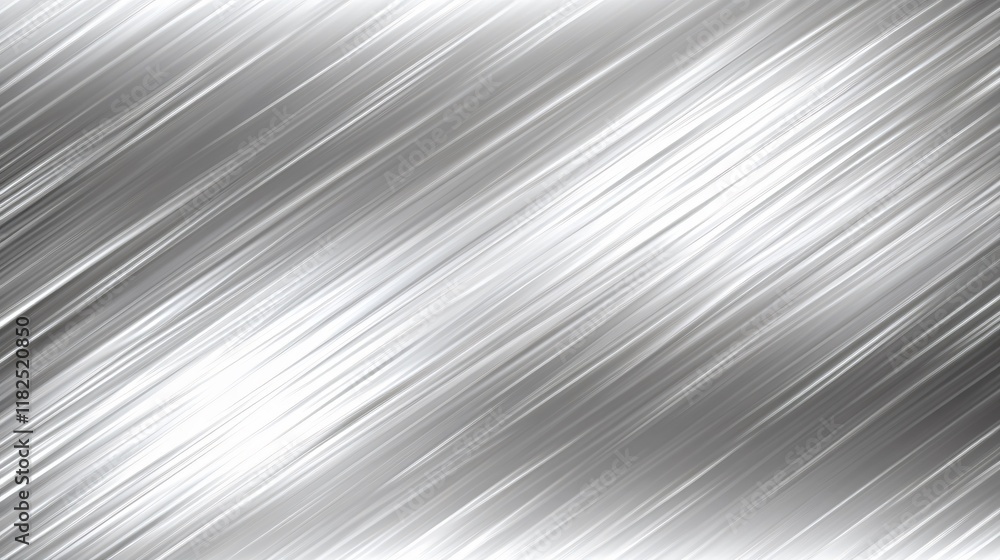 Abstract Silver Diagonal Lines Background Texture