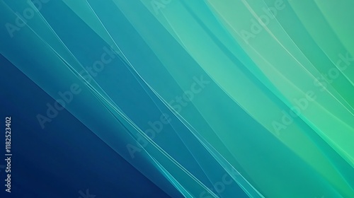 Wallpaper Mural Abstract Teal and Blue Diagonal Lines Background, Modern Gradient Design Torontodigital.ca