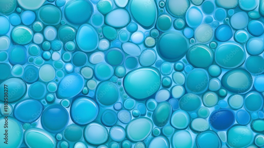 Stunning Blue Abstract Stone Pattern Stunning Blue Abstract Stone Pattern