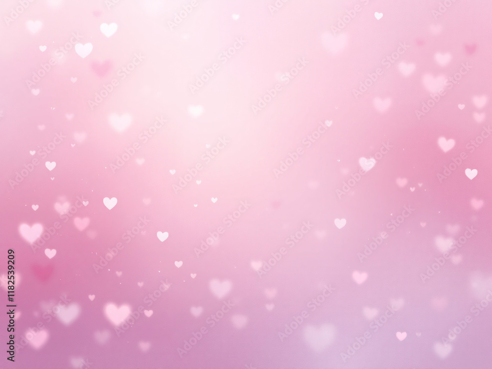 Soft pink backgrSoft pink background with glowing white hearts.ound with glowing white hearts. Soft pink backgrSoft pink background with glowing white hearts.ound with glowing white hearts.