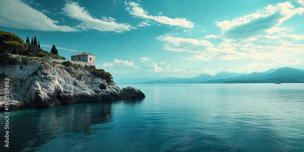 Adriatic villas in Croatia showcasing the beauty of the coastline.
