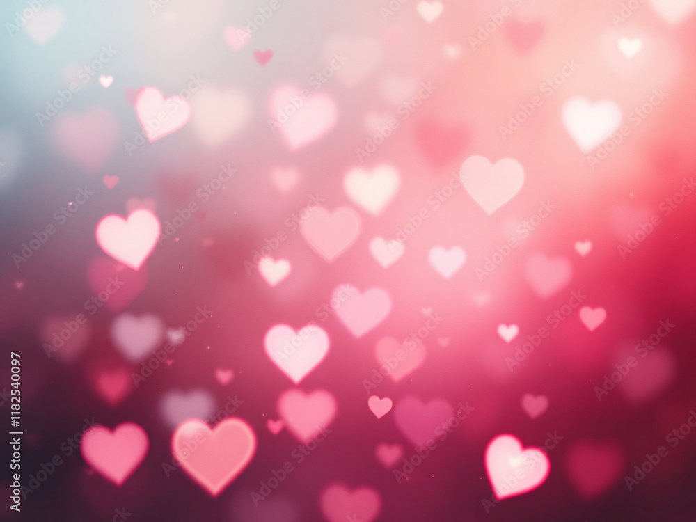 Soft pink backgrSoft pink background with glowing white hearts.ound with glowing white hearts. Soft pink backgrSoft pink background with glowing white hearts.ound with glowing white hearts.
