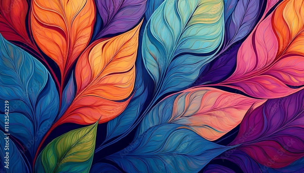 Seamless decorative leaves background graphic resource
Seamless decorative leaves background graphic resource