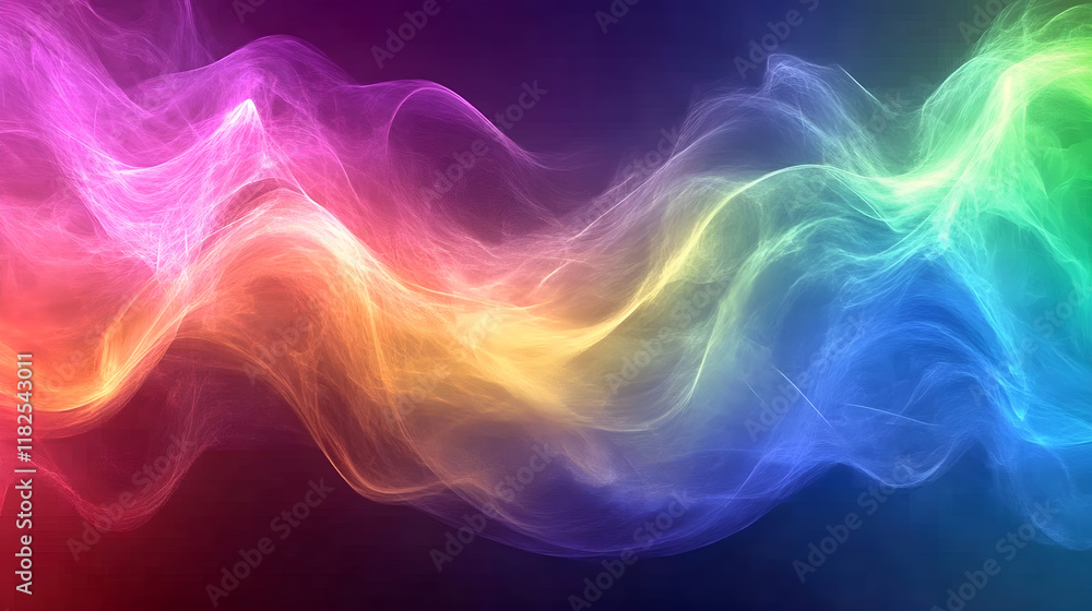 Abstract Colorful Waves Vibrant Dynamic Design with Fluid Motion and Bold Colors Abstract Colorful Waves Vibrant Dynamic Design with Fluid Motion and Bold Colors