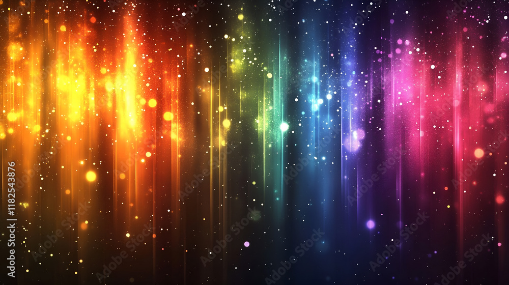 Colorful Bokeh Lights Background Vibrant Dynamic Design with Soft Glowing Effect Colorful Bokeh Lights Background Vibrant Dynamic Design with Soft Glowing Effect