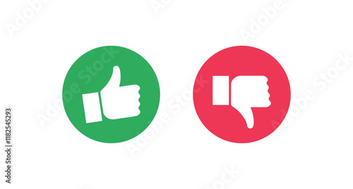 Feedback: Thumbs Up Icon in Vector Design