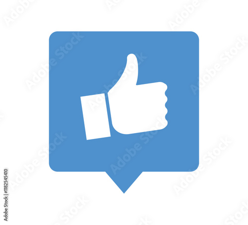 Thumbs Up Symbol: Vector Icon for Likes & Positive Reviews