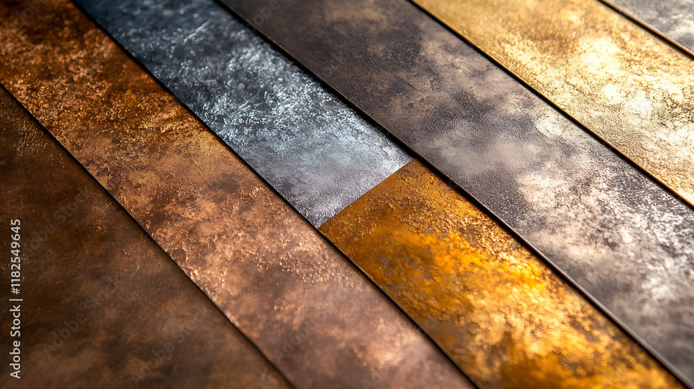 Abstract Metallic Background with Gold, Silver, and Bronze Elegant Shiny Texture Design Abstract Metallic Background with Gold, Silver, and Bronze Elegant Shiny Texture Design