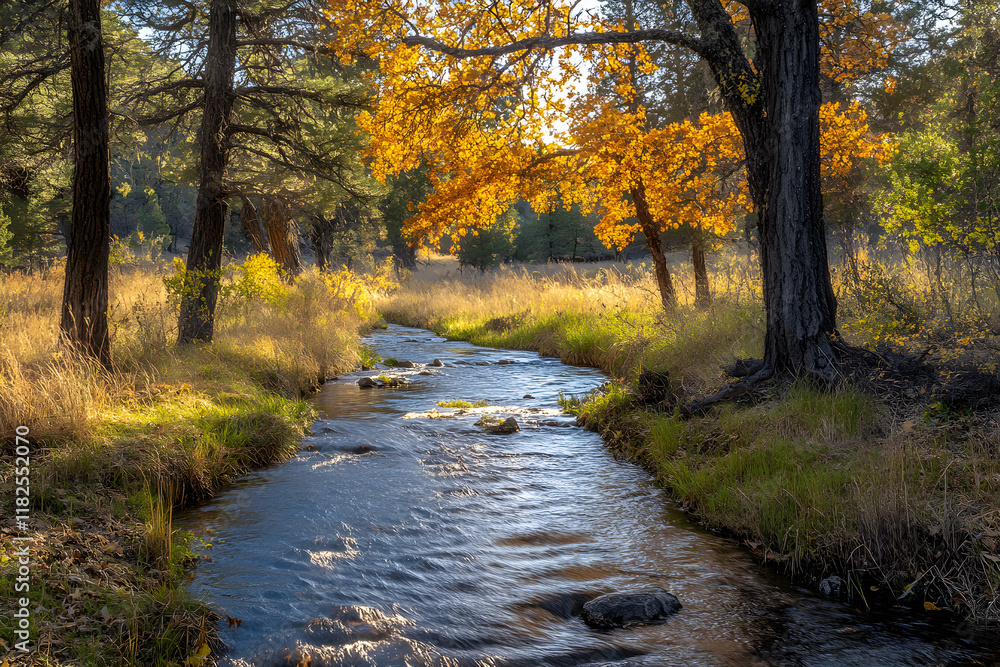 The Sunlit Interlude: Nature's Breath Between the Whispering Trees The Sunlit Interlude: Nature's Breath Between the Whispering Trees