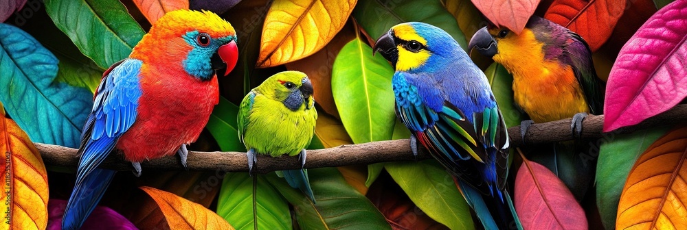 Obraz premium biodiversity concept with various flora and fauna