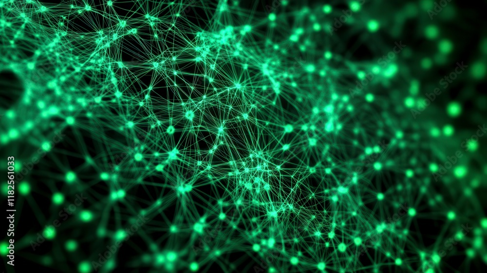 Fototapeta premium Intricate Network Design: A Visual Representation of Complex Systems