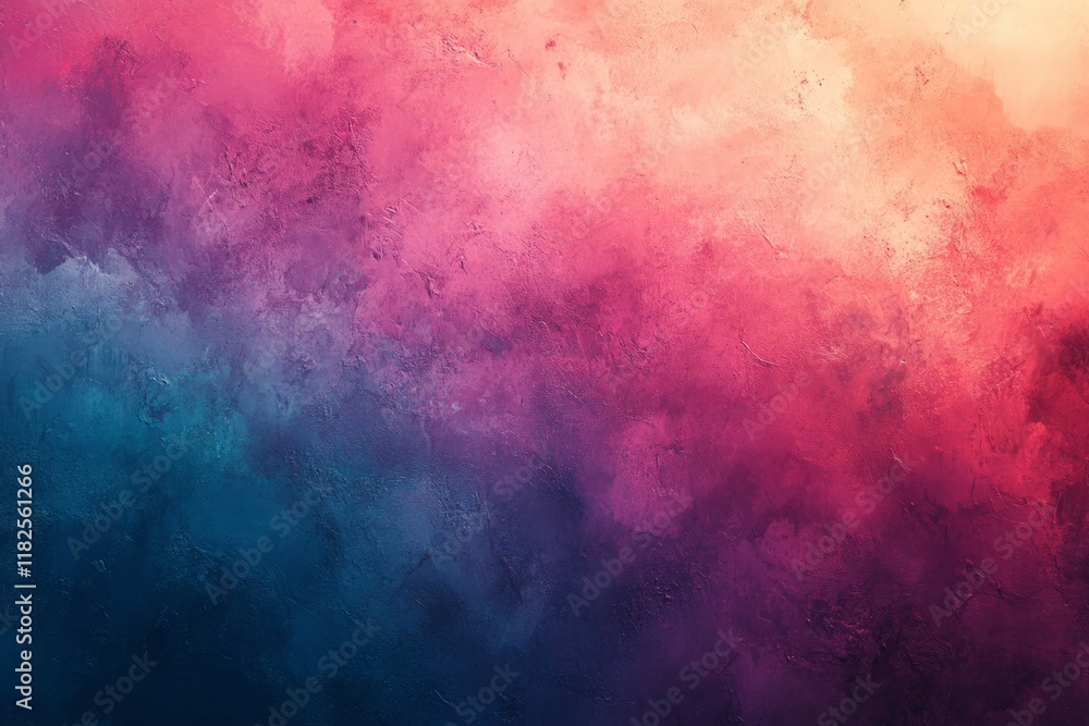Fototapeta premium Artistic grunge background with colorful gradient and textured surface, creating a vibrant and abstract design