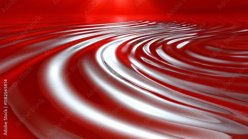 Abstract Red and White Swirling Liquid Background Abstract Red and White Swirling Liquid Background