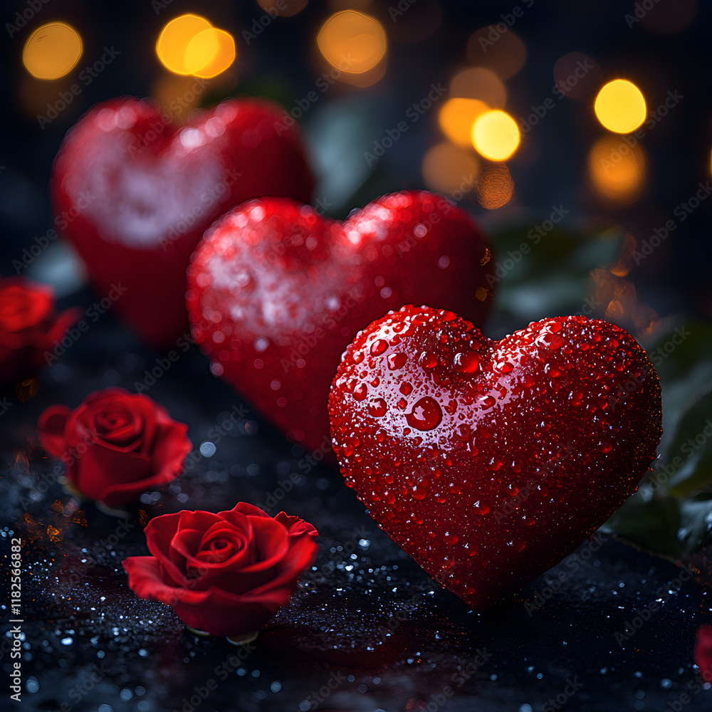 Fototapeta premium Love and valentine day.