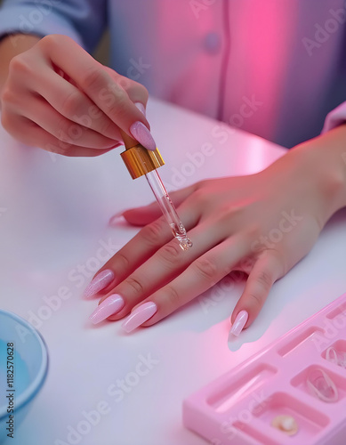 manicure and nails