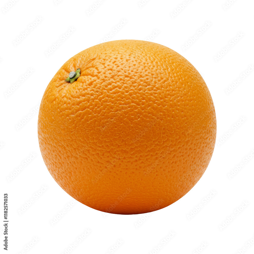 Ripe Orange on Transparent Background Ripe Orange on Transparent Background