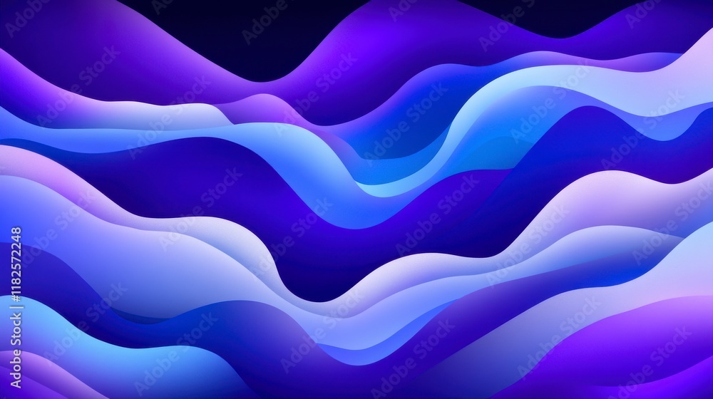 Stunning Abstract Blue and Purple Wave Design. A mesmerizing graphic art piece with a dynamic fluid pattern. Perfect for modern backgrounds and wallpapers. Stunning Abstract Blue and Purple Wave Design. A mesmerizing graphic art piece with a dynamic fluid pattern. Perfect for modern backgrounds and wallpapers.