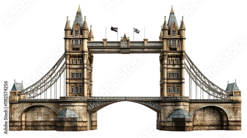 Iconic Tower Bridge  London Landmark  UK Architecture  Travel Photo