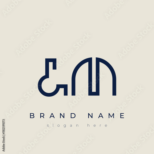 L and M logo design. LM abstract Letters Logo Monogram. This logo design is the process of creating a visual symbol that represents a brand, company, or individual.