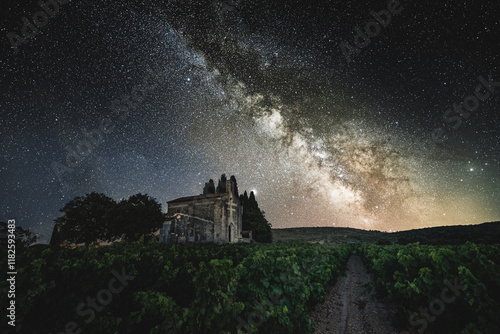Voie lactée dans les Cévennes