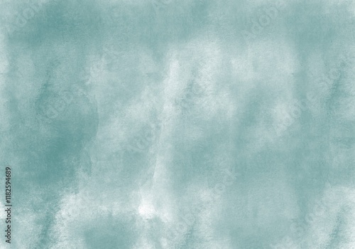 hand drawn grenn watercolor background pattern