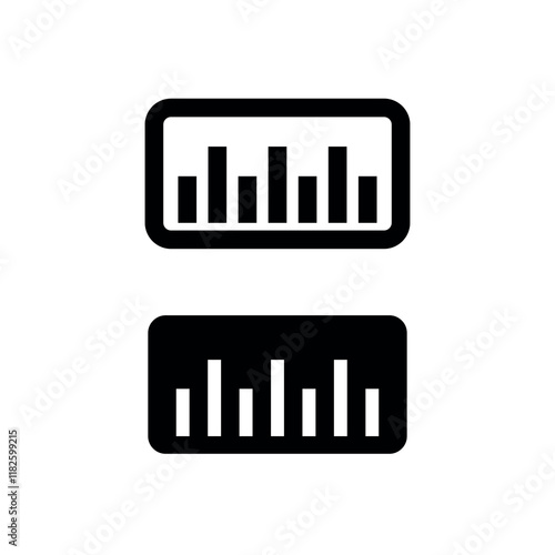 Ruler icon. Designation of dimensions or dimensions. Measurement or drawing attribute. Mathematical or geometrical symbol. Web icon.