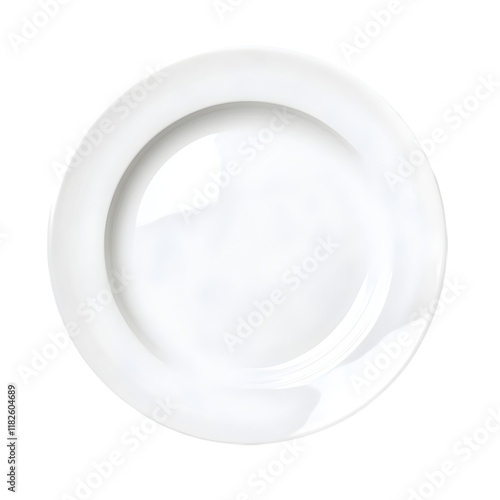 Empty White Dinner Plate  Ceramic Dishware  Restaurant  Food Service  Tableware  Clean  Mo