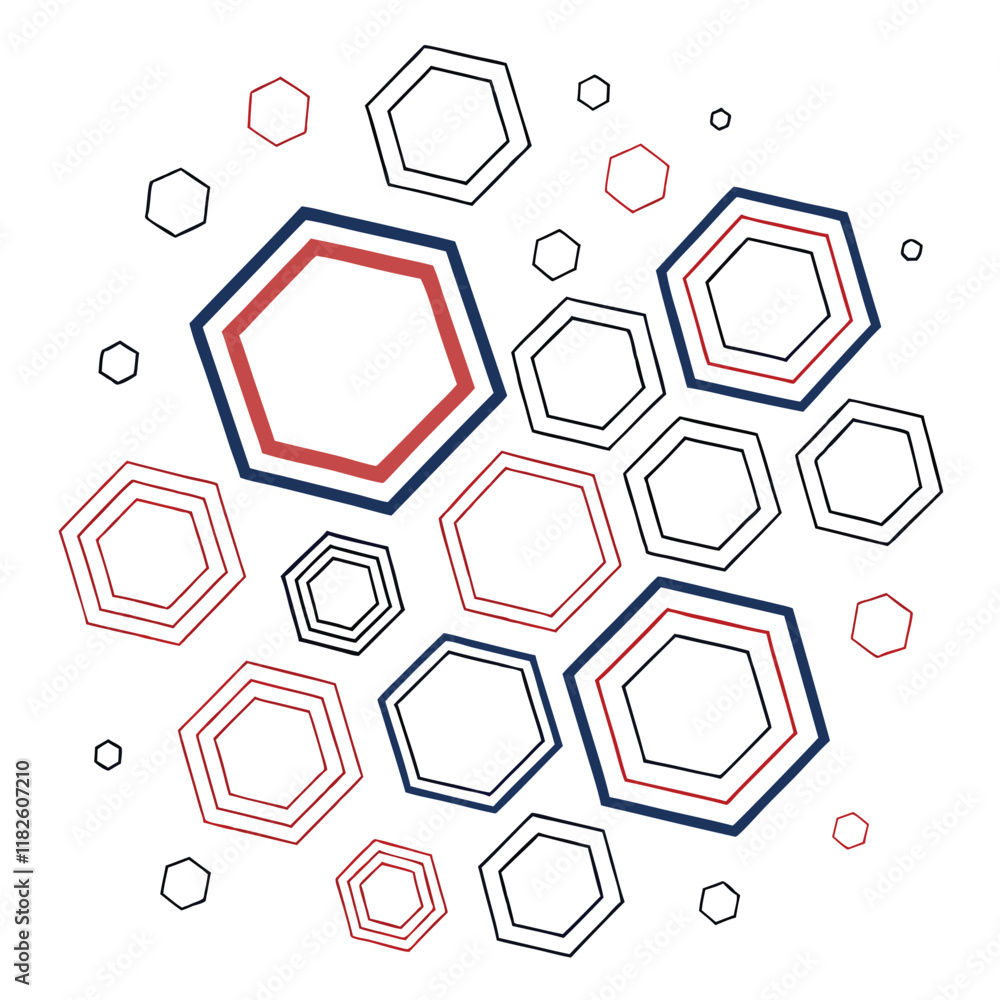 Irregular polygons arranged in a cohesive pattern Illustrator Artwork Irregular polygons arranged in a cohesive pattern Illustrator Artwork