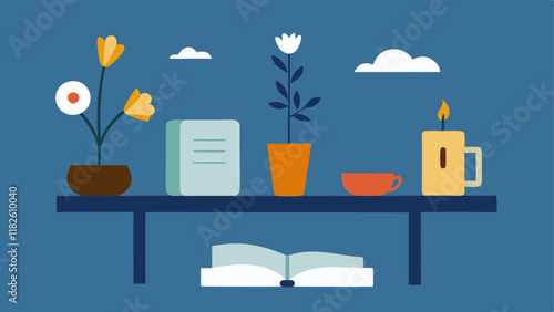 Wildflowers or Personal Items A table beside the victim holds personal items or mementos like wildflowers representing their story and struggles as they read.
