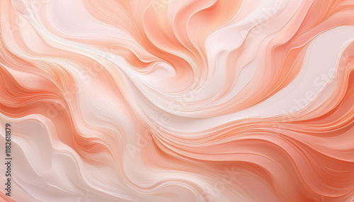 a tender summary background providing subtle peach and white tones with sensitive marbling results ideal for use in design initiatives