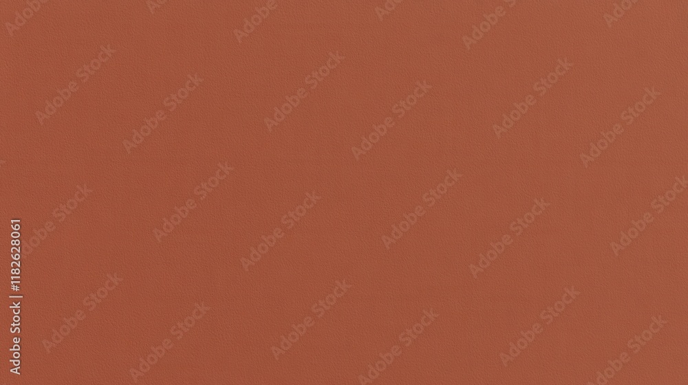 Fototapeta premium Elegant Solid Terracotta Color Background Design for Graphic Resources, Simple Color Block Illustration, Neutral Color Graphic, Perfect for Web Design and Print Projects