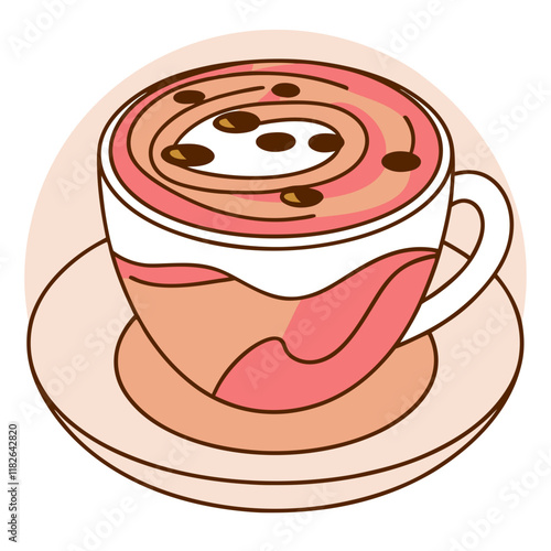 Latte macchiato 