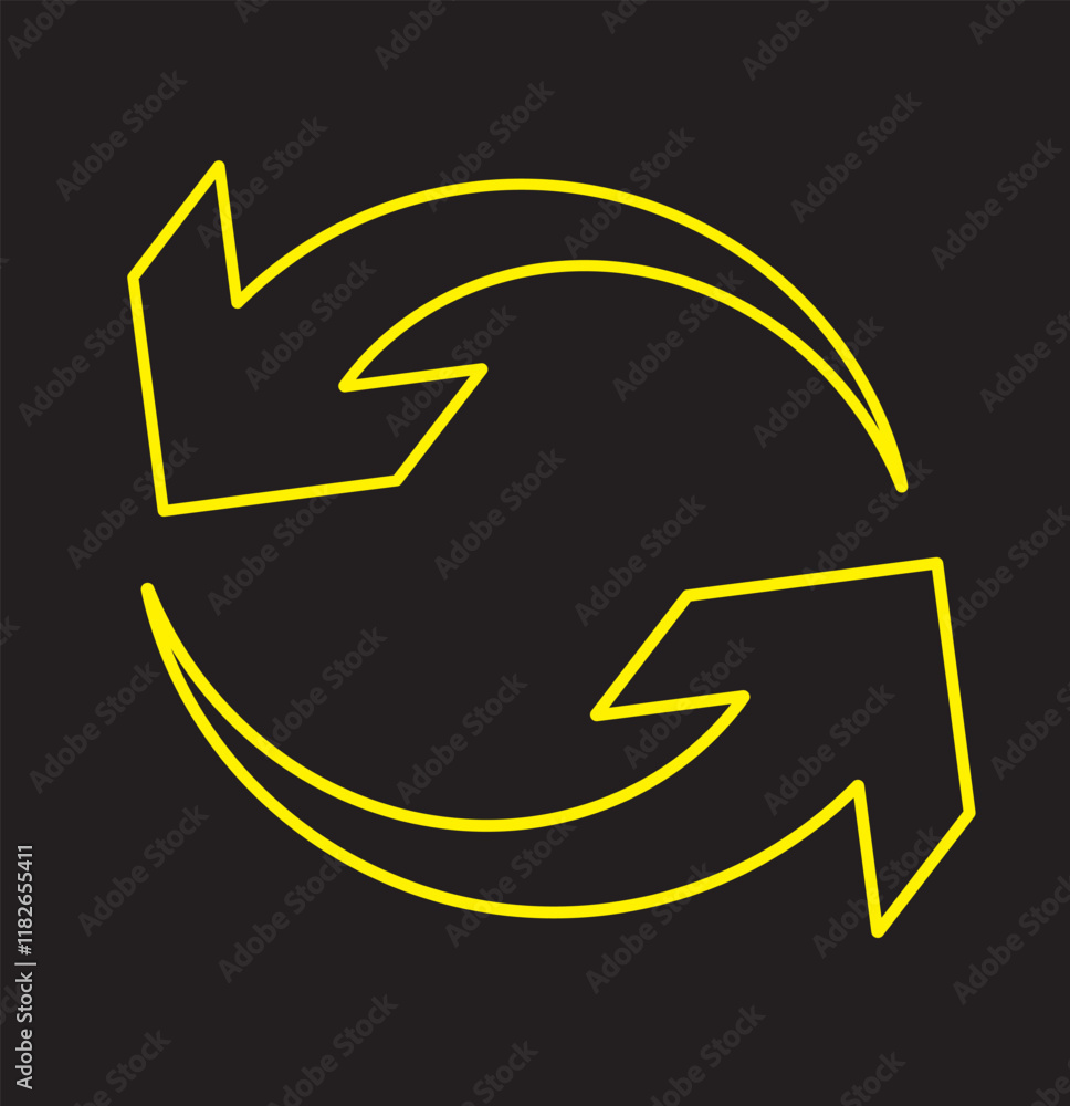 Refresh icon set. Refresh, reload, recycle, loop rotation, update icon, convert sign collection. Vector illustration. Refresh icon set. Refresh, reload, recycle, loop rotation, update icon, convert sign collection. Vector illustration.