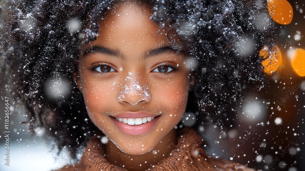 Fototapeta premium Joyful Family Baking Together in Cozy Kitchen with Warm Sunlight, Laughter, and Flying Sprinkles Magic