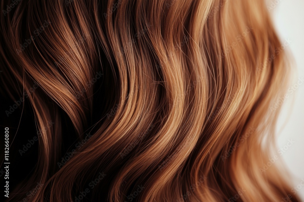 This image features silky, smooth hair flowing gracefully in rich, golden brown hues, exhibiting a touch of elegance and sophistication enhanced by the texture and color. This image features silky, smooth hair flowing gracefully in rich, golden brown hues, exhibiting a touch of elegance and sophistication enhanced by the texture and color.