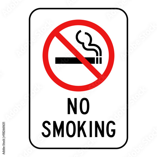 No smoking sign