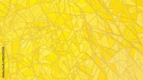 Wallpaper Mural Stunning Abstract Geometric Pattern in Vibrant Yellow Hues. A Mesmerizing Visual Feast of Intricate Shapes and Lines. Perfect for Backgrounds, Wall Decor, and Digital Art Projects. Torontodigital.ca