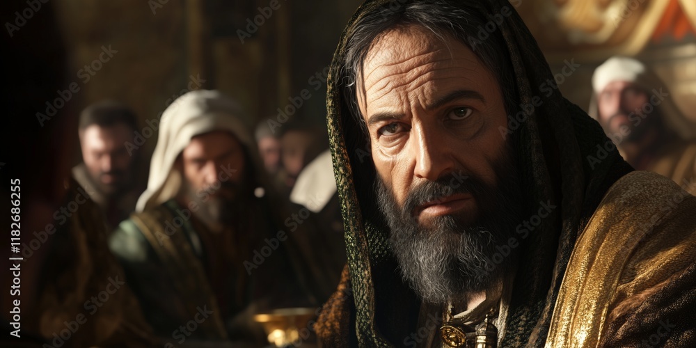 Fototapeta premium Caiaphas: The Priest of Jesus' Fate