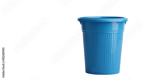 Wallpaper Mural plastic blue bucket isolated on white background Torontodigital.ca