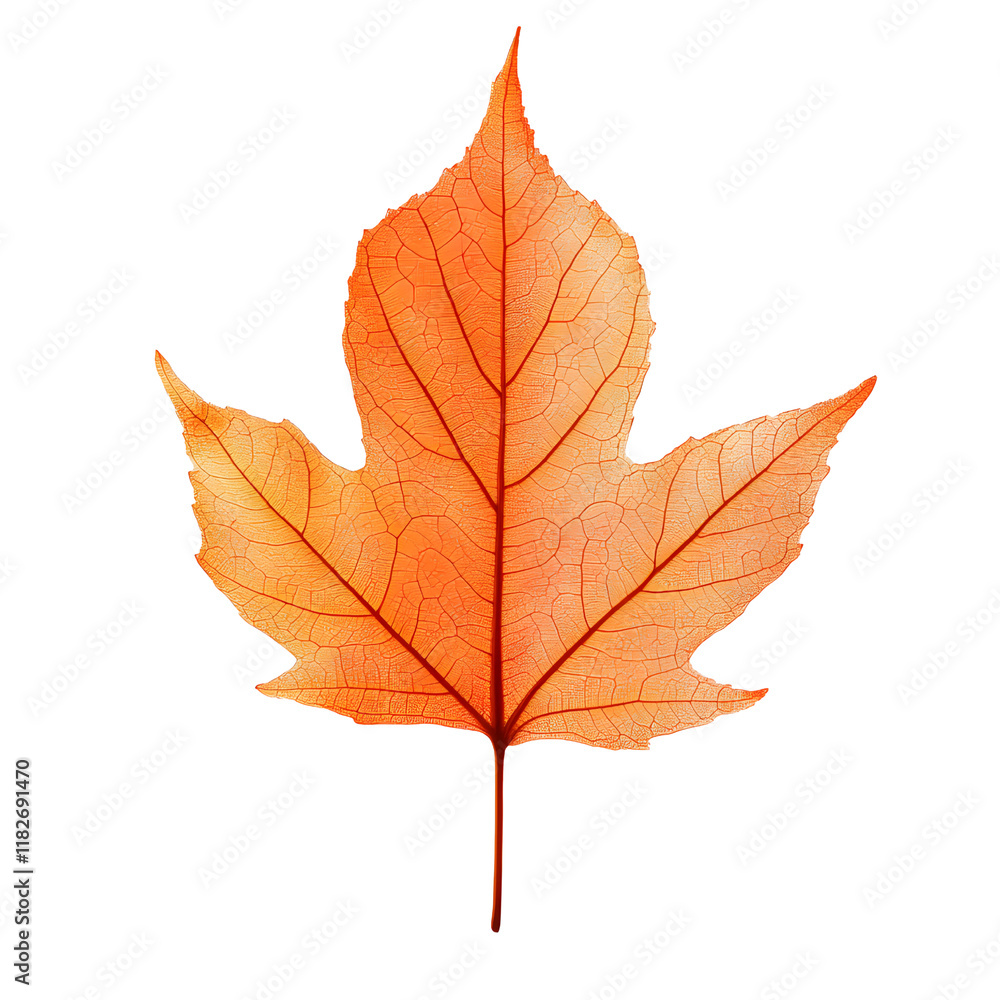 maple leaf isolated on white, PNG transparent maple leaf isolated on white, PNG transparent