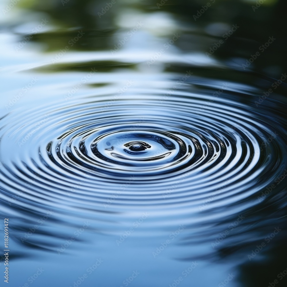 A small ripple in a body of water A small ripple in a body of water
