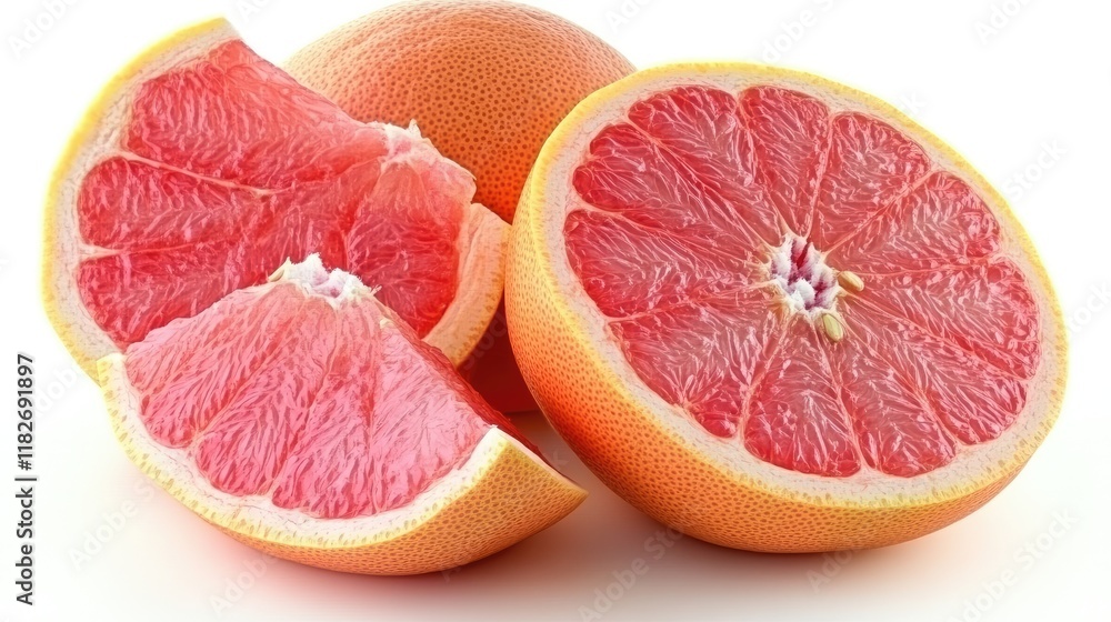 Juicy Grapefruit Segments Ready For Consumption Juicy Grapefruit Segments Ready For Consumption