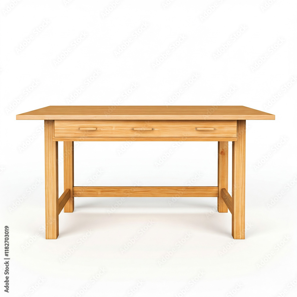 wooden table isolated on white wooden table isolated on white