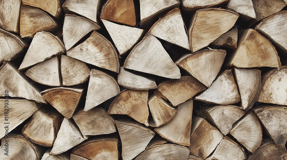 A close-up view of neatly stacked firewood, showcasing the natural textures and grain patterns of the wooden logs. The arrangement highlights a rustic and cozy atmosphere. A close-up view of neatly stacked firewood, showcasing the natural textures and grain patterns of the wooden logs. The arrangement highlights a rustic and cozy atmosphere.