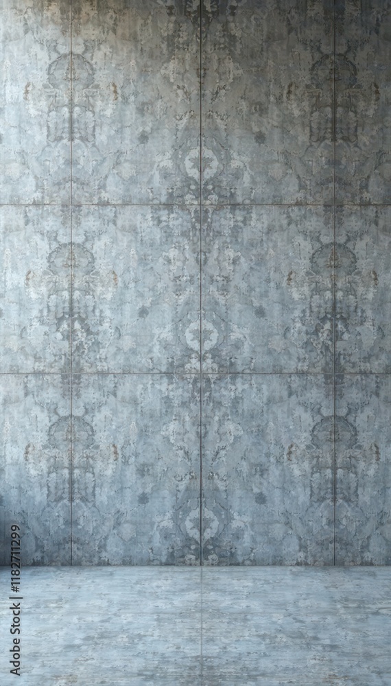 Smooth, grey polished concrete; subtle texture variations , cold, graphic, background Smooth, grey polished concrete; subtle texture variations , cold, graphic, background