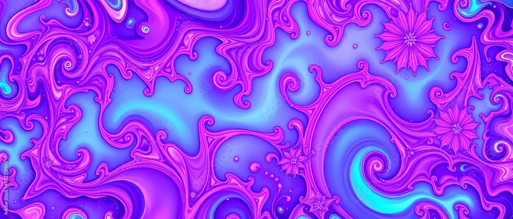Vibrant Cosmic Dreamscape: Psychedelic Abstract Wallpaper Vibrant Cosmic Dreamscape: Psychedelic Abstract Wallpaper