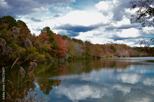 lake in autumn