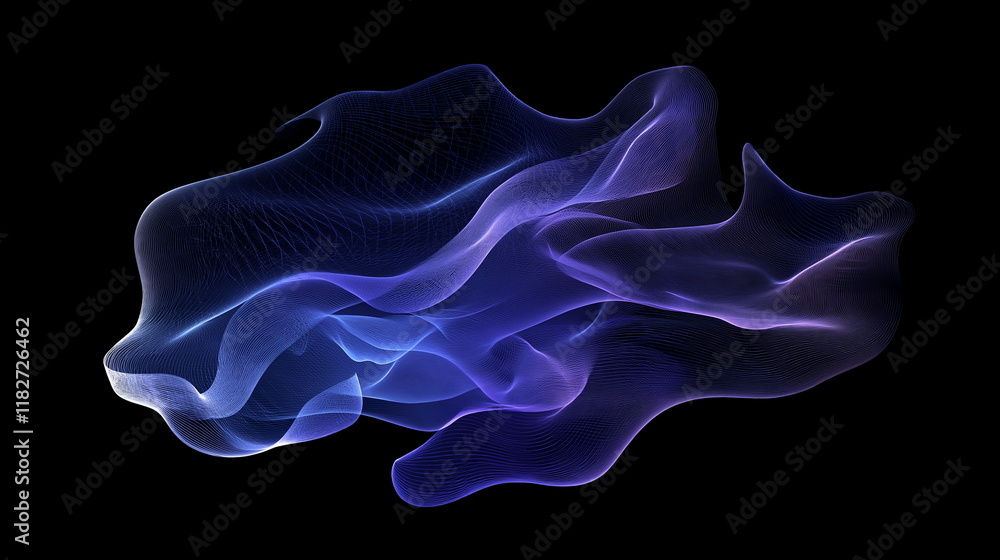 Digital textures Voxels. Resonance effect creates_004 Digital textures Voxels. Resonance effect creates_004